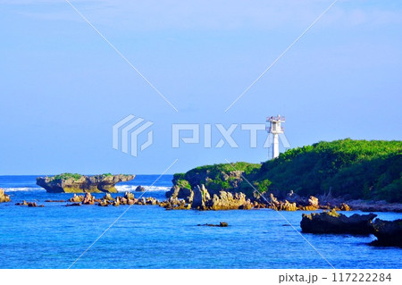 沖縄の絶景「備瀬崎」の風景写真 沖縄の絶景「備瀬崎」の風景写真 117222284