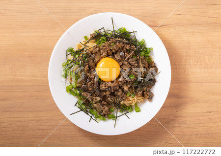 冷やしナスの肉味噌まぜ麺 117222772