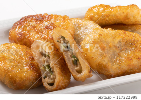 揚げ　ニラ饅頭 117222999