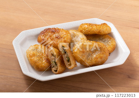 揚げ　ニラ饅頭 117223013