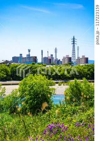 【京都風景】宇治川の緩やかな流れ(観月橋から宇治橋まで) 【京都風景】宇治川の緩やかな流れ(観月橋から宇治橋まで) 117223159