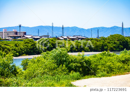 【京都風景】宇治川の緩やかな流れ（観月橋から宇治橋まで） 117223691