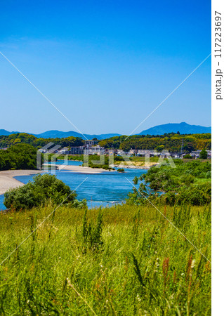 【京都風景】宇治川の緩やかな流れ(観月橋から宇治橋まで) 【京都風景】宇治川の緩やかな流れ(観月橋から宇治橋まで) 117223697