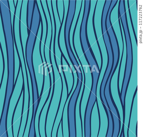 Abstract pattern. Blue and green stripes of different shades. Abstract sea waves Abstract pattern. Blue and green stripes of different shades. Abstract sea waves 117223762