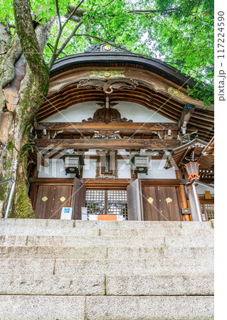長野県飯田市浜井町 冨士山稲荷神社(出世稲荷) 拝殿 長野県飯田市浜井町 冨士山稲荷神社(出世稲荷) 拝殿 117224590