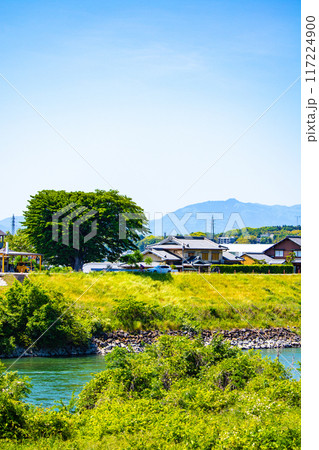 【京都風景】宇治川の緩やかな流れ（観月橋から宇治橋まで） 117224900