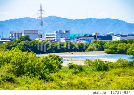 【京都風景】宇治川の緩やかな流れ(観月橋から宇治橋まで) 【京都風景】宇治川の緩やかな流れ(観月橋から宇治橋まで) 117224924