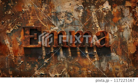 Brown personalized postcard perfect for decor. Brown personalized postcard perfect for decor. 117225167