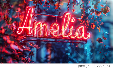 LED personalized postcard perfect for decor. 117226223