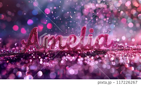 Glitter personalized postcard perfect for decor. 117226267