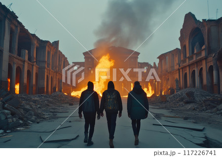 Brave Hearts: Soldiers in a Ravaged Metropolis Brave Hearts: Soldiers in a Ravaged Metropolis 117226741