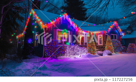 Christmas Cheer: Brilliant Home Lighting Display Christmas Cheer: Brilliant Home Lighting Display 117227256