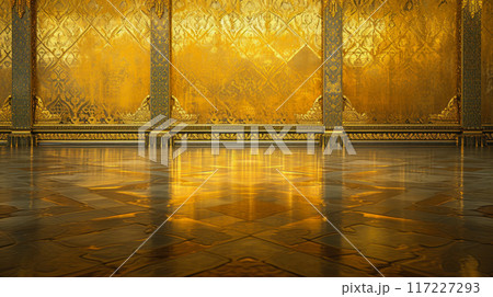 Regal Elegance: Thai-Inspired Palace Interior 117227293