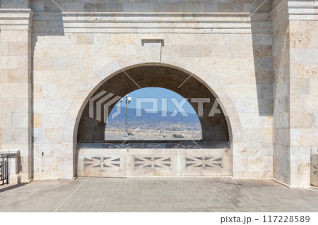 Historic Archway at Bastion Saint Remy, Cagliari 117228589