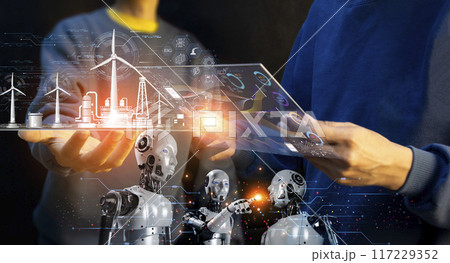 Concepts, applications of AI, job analysis And applications in industry, business and daily life, chat AI, industry 5.0, Eco and ESG 117229352