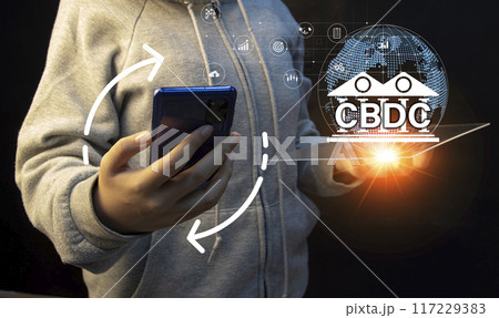 A central bank digital currency, CBDC, is a new type of currency that governments around the world are experimenting with... A central bank digital currency, CBDC, is a new type of currency that governments around the world are experimenting with... 117229383