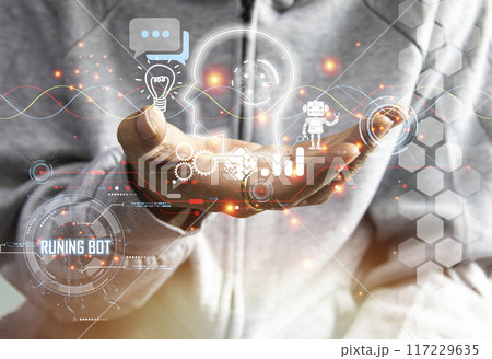 concept, system development, artificial intelligence to be able to interact with humans 117229635