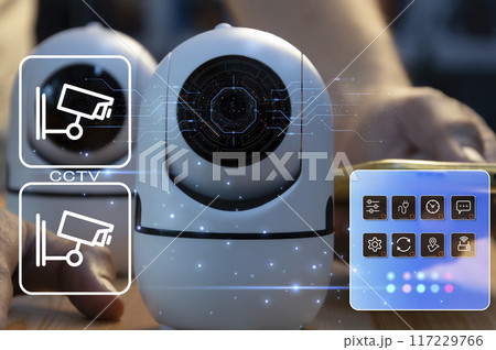 IP wifi wireless security camera supports Internet installation technology, security systems, smart home applications 117229766