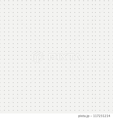 Bullet journal page, simple polka dot grid background. Paper pattern. Halftone texture, retro office. Planer, note small spots.  117231214