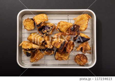 ナスのから揚げ 117234613