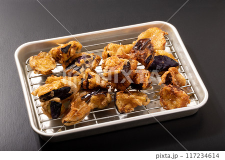 ナスのから揚げ ナスのから揚げ 117234614