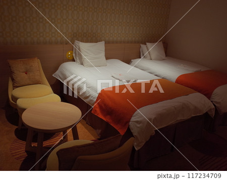 ツインルーム夜の風景_ホテルユニバーサルポートヴィータ 117234709