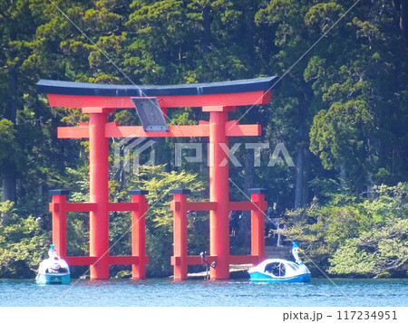 箱根神社の鳥居 箱根神社の鳥居 117234951