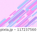 可愛い線の抽象的なフレーム背景 117237560