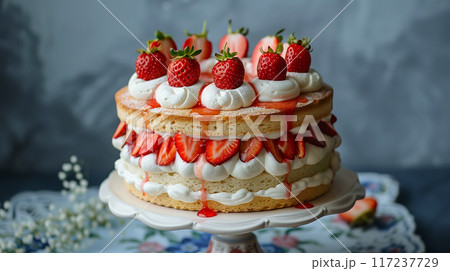 イチゴショートケーキ 117237729