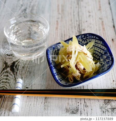 「豆皿つまみ（蕗ささみ）」 117237889