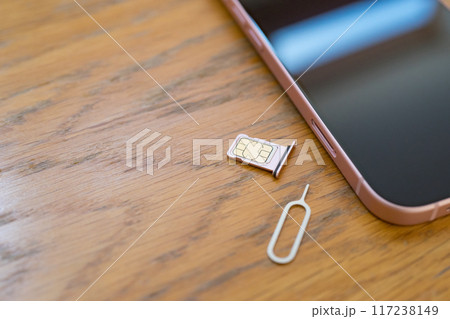 スマホのsim交換 117238149