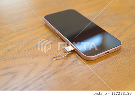 スマホのsim交換 117238159