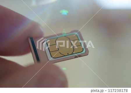 スマホのnanoSIMカード 117238178
