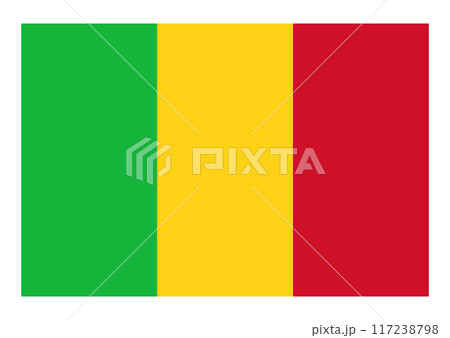 国旗　マリ 117238798