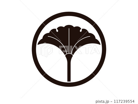 中輪に一つ銀杏 中輪に一つ銀杏 117239554