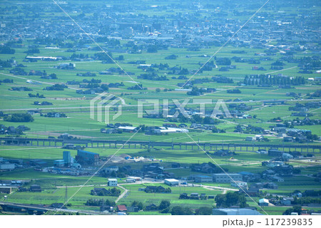 散居村を俯瞰する 散居村を俯瞰する 117239835