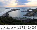 飯岡漁港の夕景03 117242426