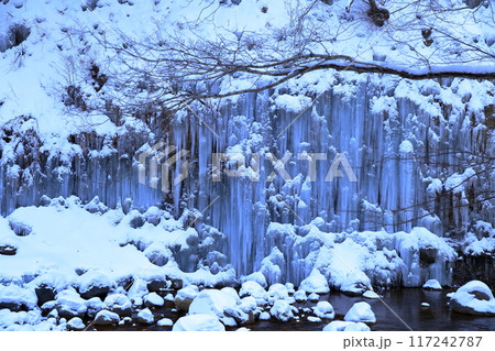 白川氷柱群 長野県 木曽町 白川氷柱群 長野県 木曽町 117242787