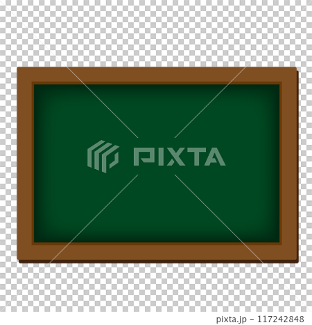 Simple blackboard Simple blackboard 117242848