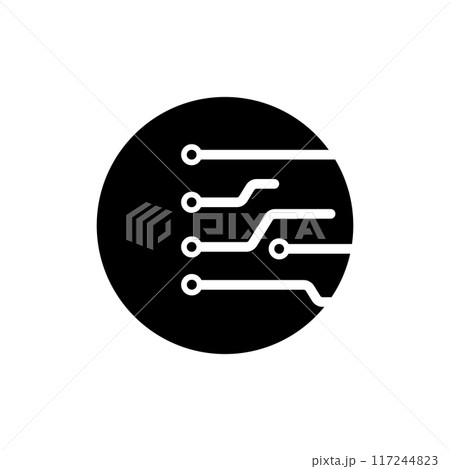 Circuit board icon Circuit board icon 117244823