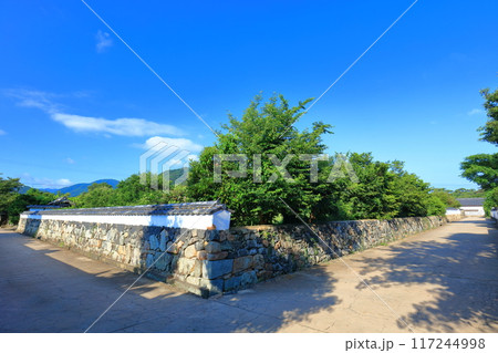 【山口県】晴天の萩城下町(堀内鍵曲) 【山口県】晴天の萩城下町(堀内鍵曲) 117244998