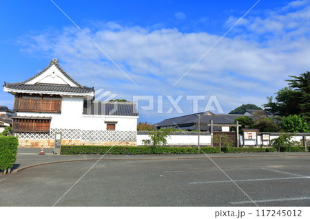 【山口県】晴天の萩城下町(萩博物館) 【山口県】晴天の萩城下町(萩博物館) 117245012
