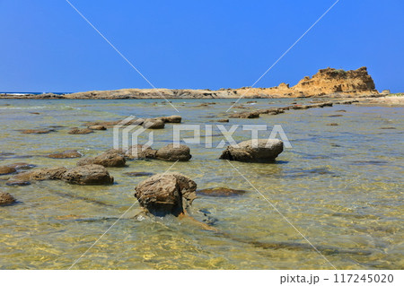 【島根県】快晴の石見畳ヶ浦 117245020