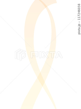 黄色のきれいな波ライン背景 黄色のきれいな波ライン背景 117246038