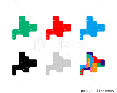 市町村入り地図＿北海道＿デフォルメ-02 117246669