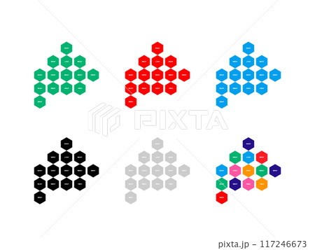 市町村入り地図＿北海道＿デフォルメ-05 117246673
