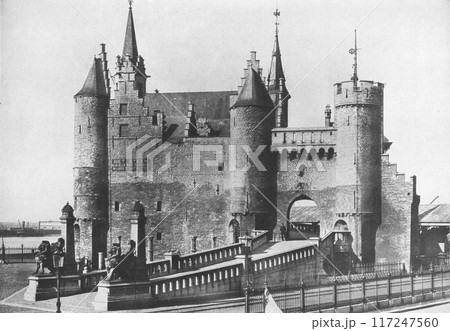 昔のベルギー　アントワープ 117247560