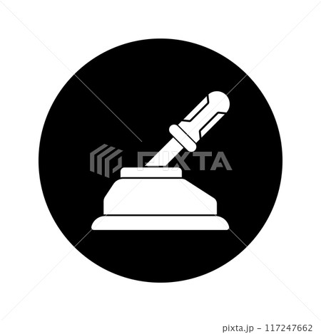 car handbrake icon car handbrake icon 117247662