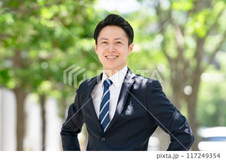 ビジネスマン ミドル男性 ポートレート ビジネスマン ミドル男性 ポートレート 117249354