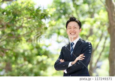 ビジネスマン ミドル男性 ポートレート ビジネスマン ミドル男性 ポートレート 117249371